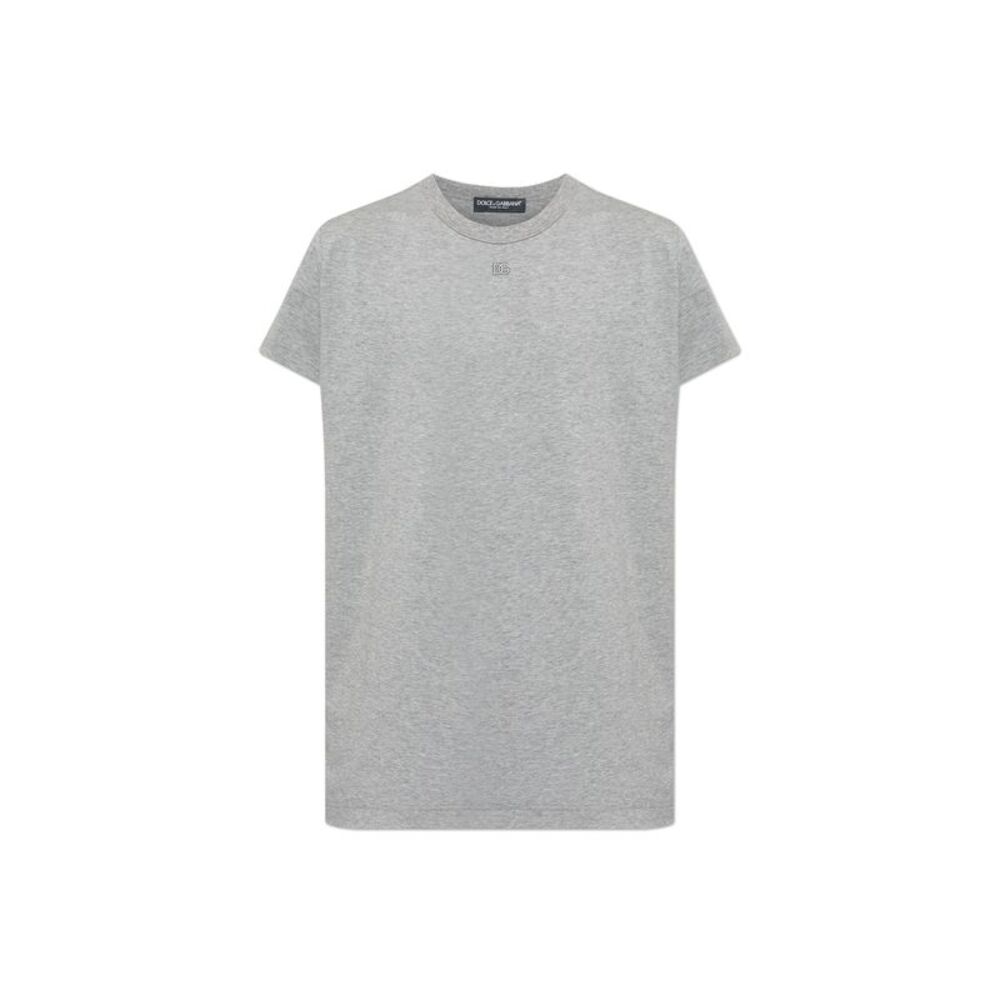T-shirt with embroidered logo